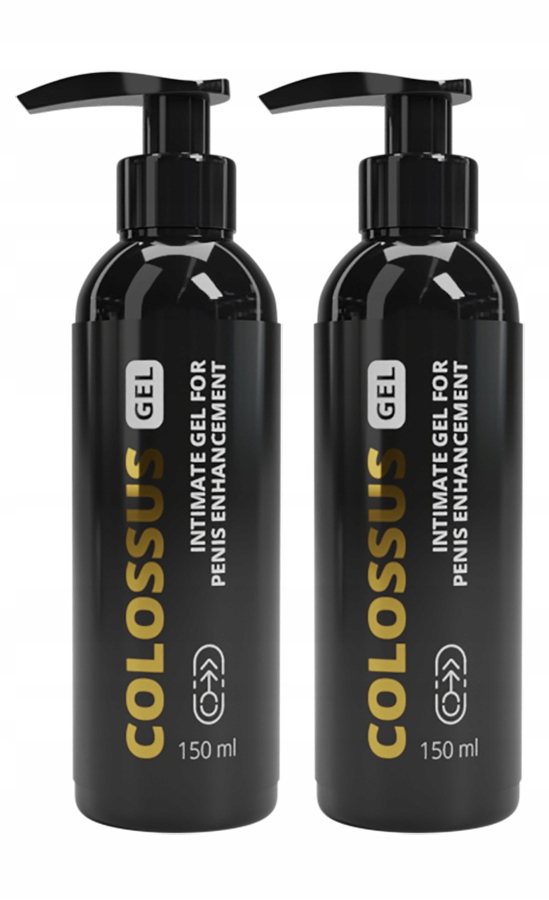 2x Colossus Gel - Żel intymny, powiększenie penisa