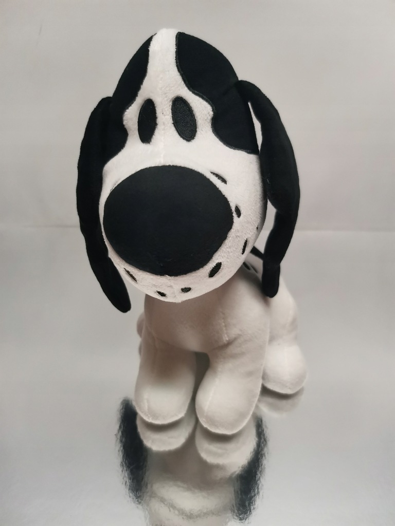 Woezel & Pip maskotka piesek pies biało czarny