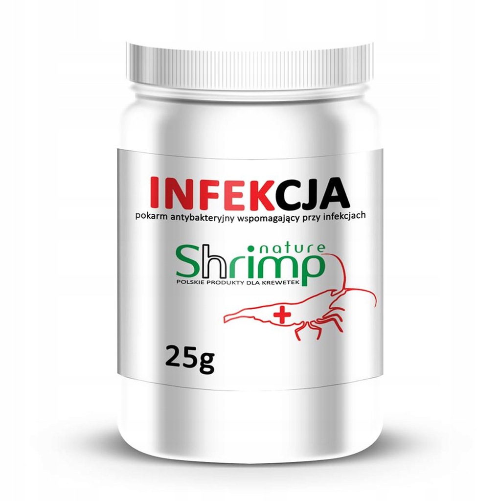 Shrimp Nature Infekcja 25g na infekcjie bakteryj.