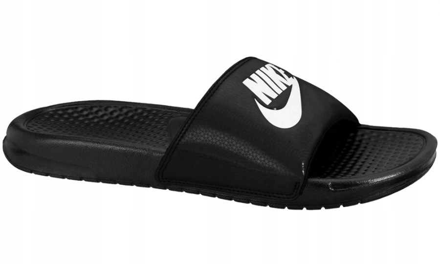 NIKE MESKIE CZARNE BASEN KLAPKI BENASSI JDI 42.5