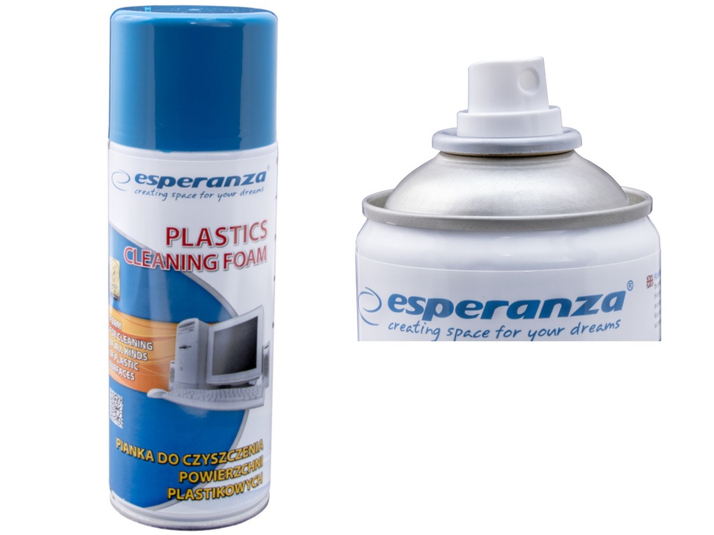 PIANKA SPRAY DO CZYSZCZENIA PLASTIKU 400ML ES104