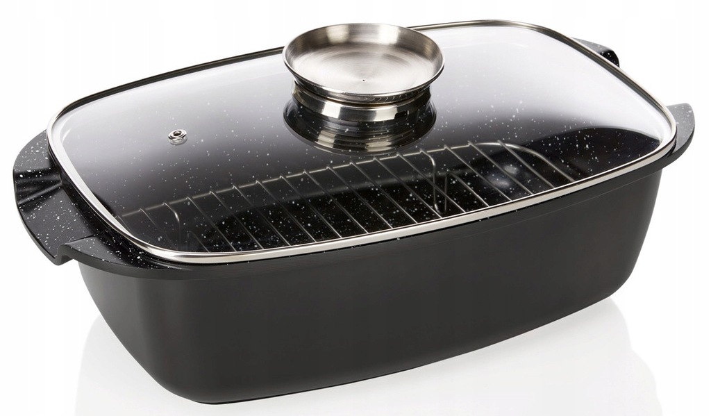 ERNESTO Brytfanna aluminiowa z pokrywką 5,7L