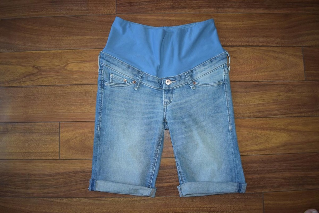 H&M Spodenki Ciążowe Letnie Shorts Jeans 36 S