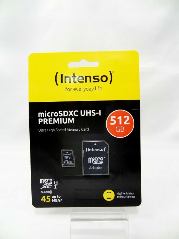 KARTA PAMIĘCI INTENSO MICRO SDXC UHS-1 512GB