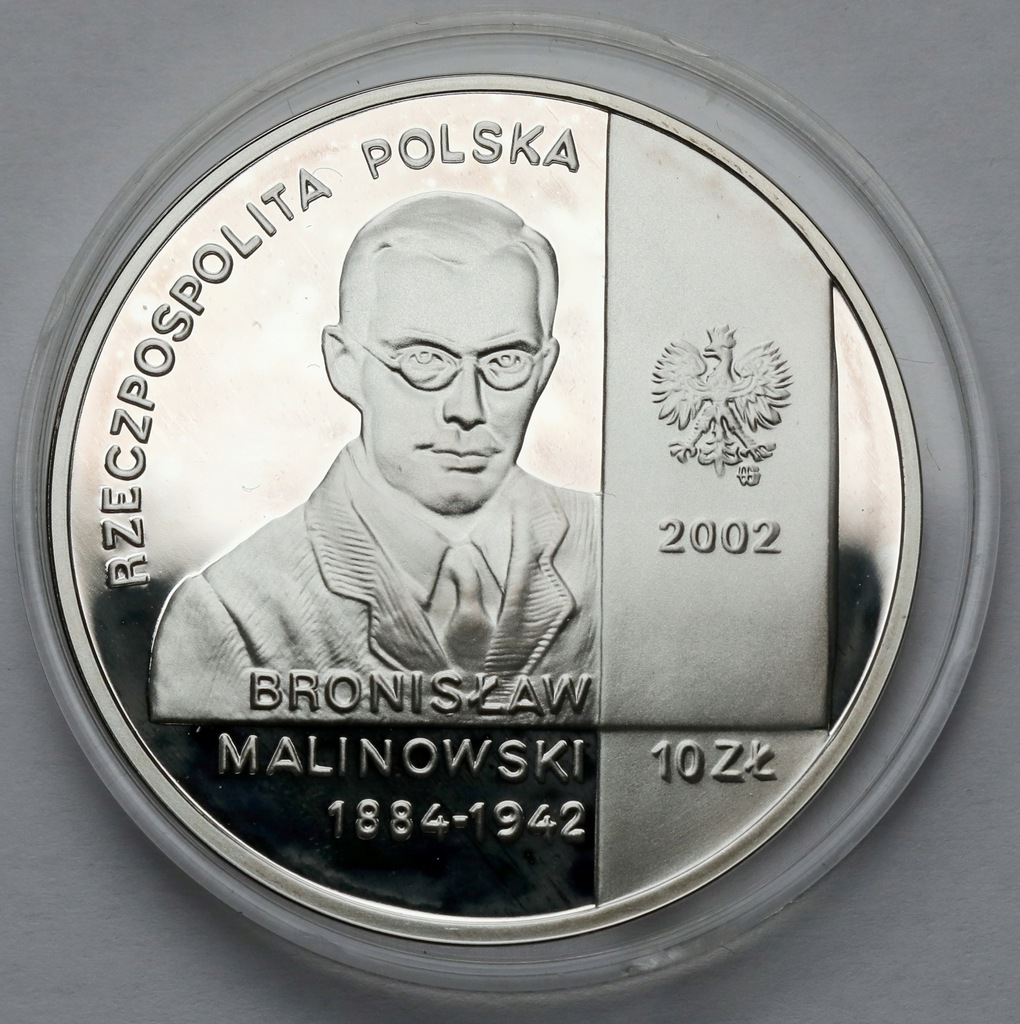 2481. 10 zł 2002 Bronisław Malinowski