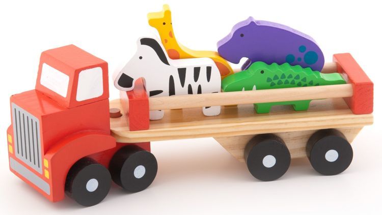 Zabawka drewniana Auto Ciężarówka Safari Trefl