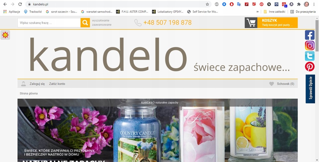 Kandelo.pl super adres i świetny pomysł na biznes.