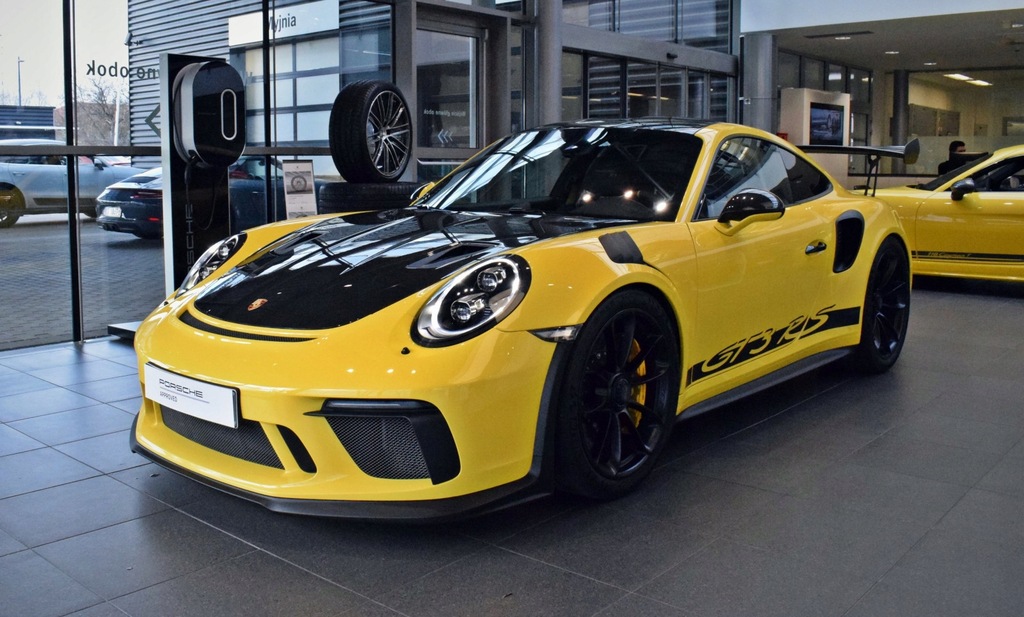 Porsche 911 GT3 RS Weissach Pakiet Racing Yellow F