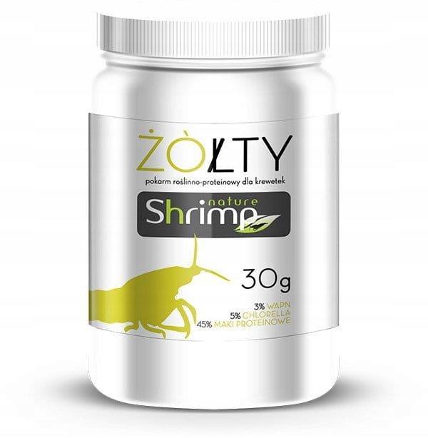 SHRIMP NATURE ŻÓŁTY 30g pokarm dla krewetek