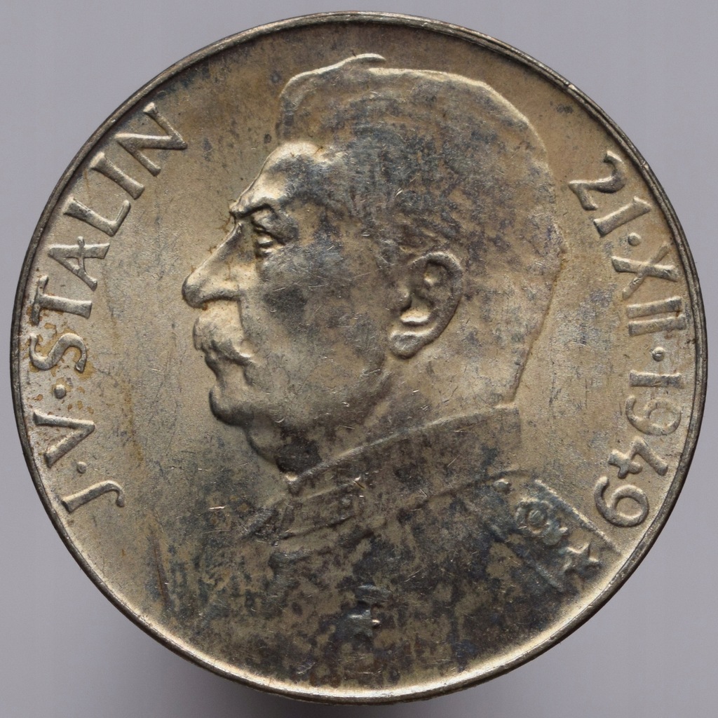 1949 Czechosłowacja 70r ur Józef Stalin 50 koron