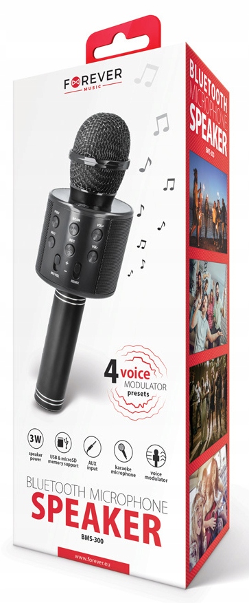 Mikrofon Forever KARAOKE Bluetooth Speaker