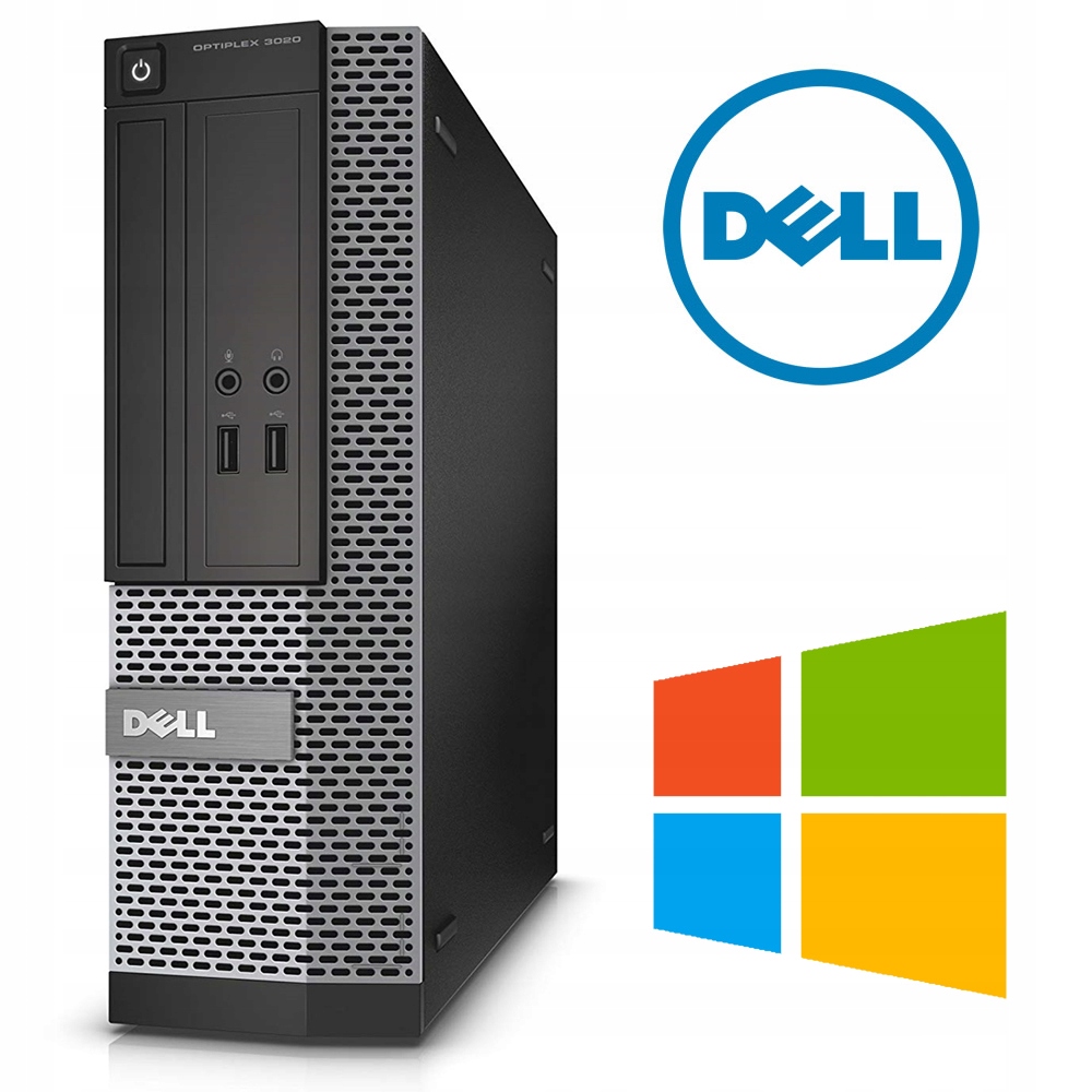 DELL Optiplex 3020 INTEL 4GEN 8GB 10P SSD 240 NOWY