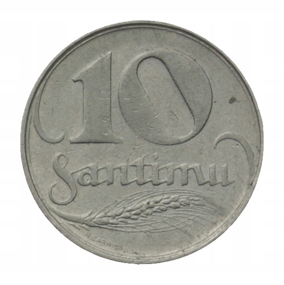 [M11837] Łotwa 10 santimi 1922
