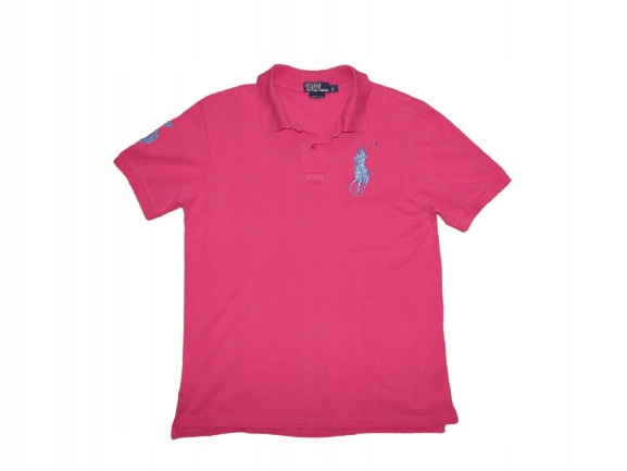 RALPH LAUREN Polo big pony różowa z logo M