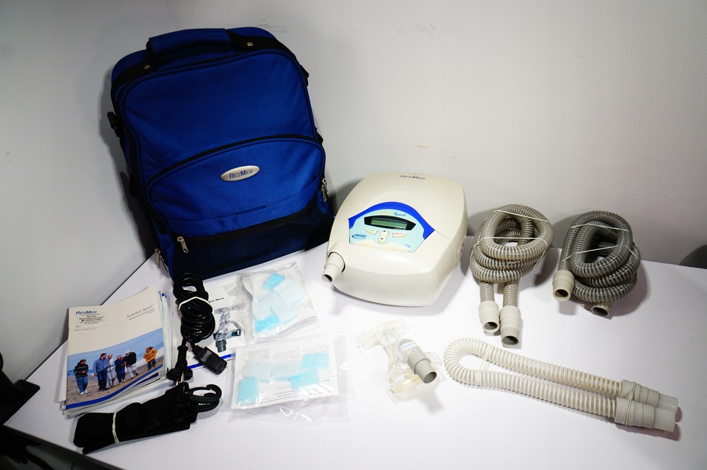RESMED AutoSet Spirit Bezdech Senny CPAP Zestaw