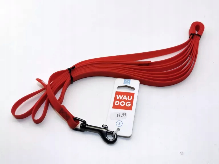 SMYCZ DLA PSA WAUDOG CZERWONA ROZMIAR S
