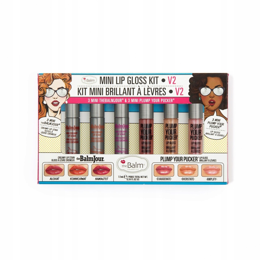 TheBalm MINI LIP GLOSS KIT VOL. 2 Zestaw Mini