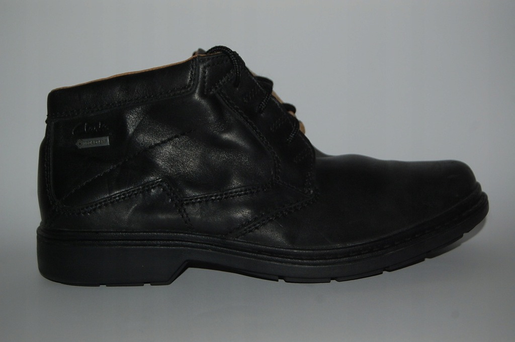 CLARKS GORE-TEX buty , SKÓRA , eu 44 / uk 10