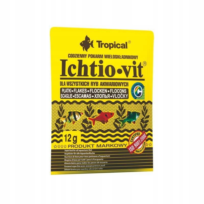 Pokarm dla ryb Tropical Ichtio-Vit Torebka 12g