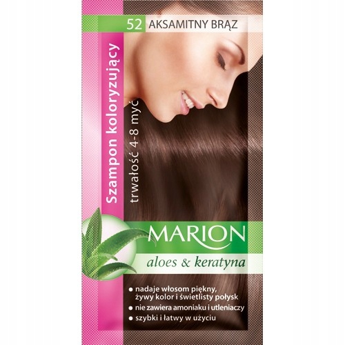 Marion szamponetka 52 aksamitny brąz