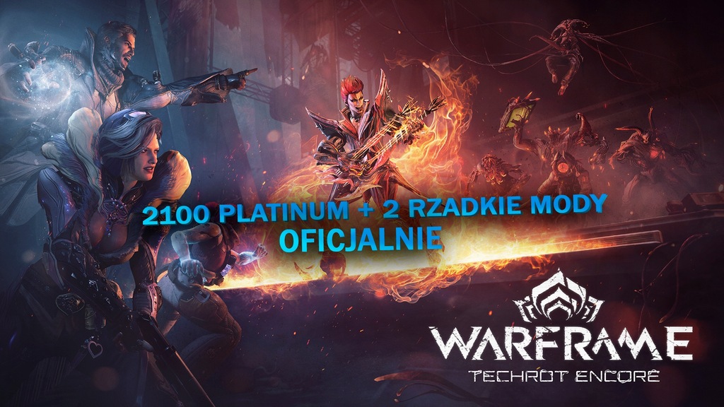 WARFRAME Platinum 2100 + 2 Rzadkie Mody |OFICJALNIE, Bez Logowania na Konto
