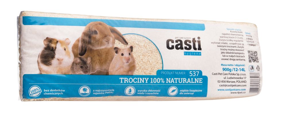 Trociny prasowane Casti 14l
