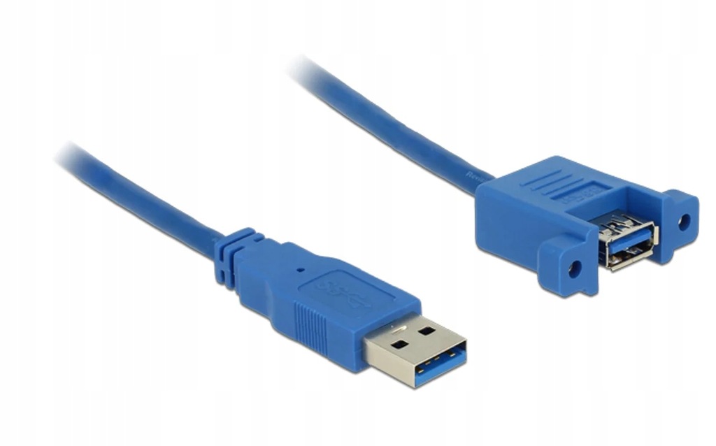 DeLOCK USB 3.0 A, 1m kabel USB USB 3.2 Gen 1 (3.1 Gen 1) USB A Niebies...