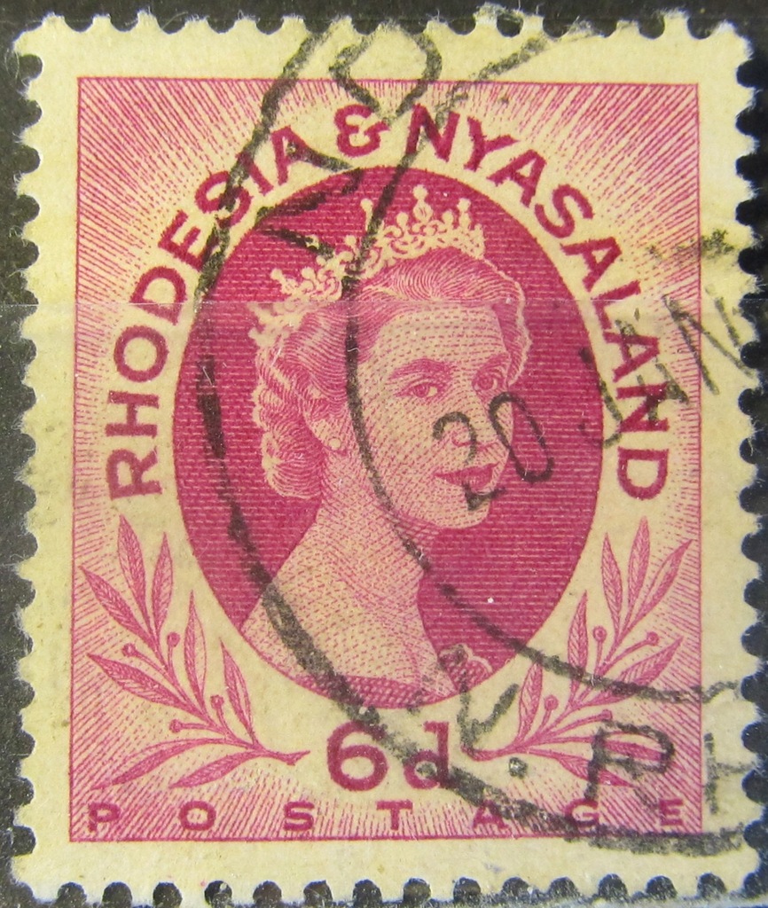 Rodezja kolonia brytyjska stary znaczek (2/15
