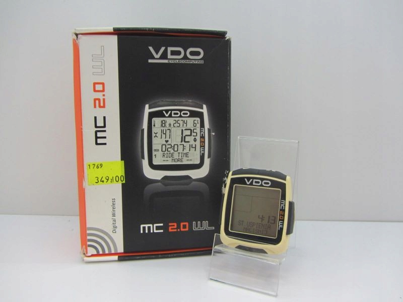 LICZNIK ROWEROWY VDO MODEL MC 2.0 WL