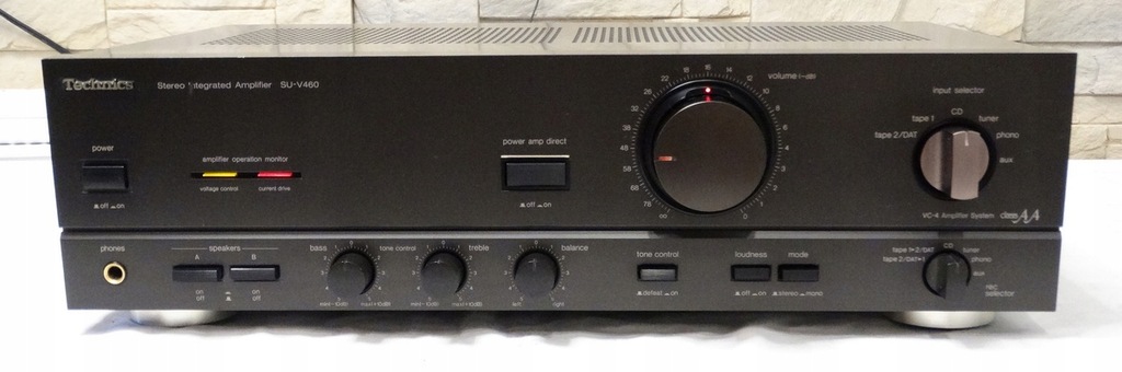 SPRAWNY WZMACNIACZ TECHNICS SU-V460 JAPAN