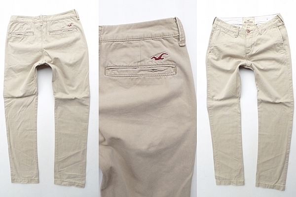 ** HOLLISTER ** casual CHINO dł105cm 30/32