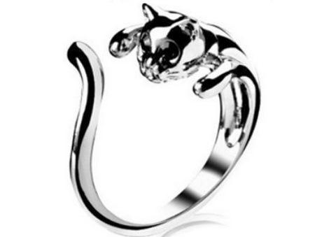 pierścionek kot