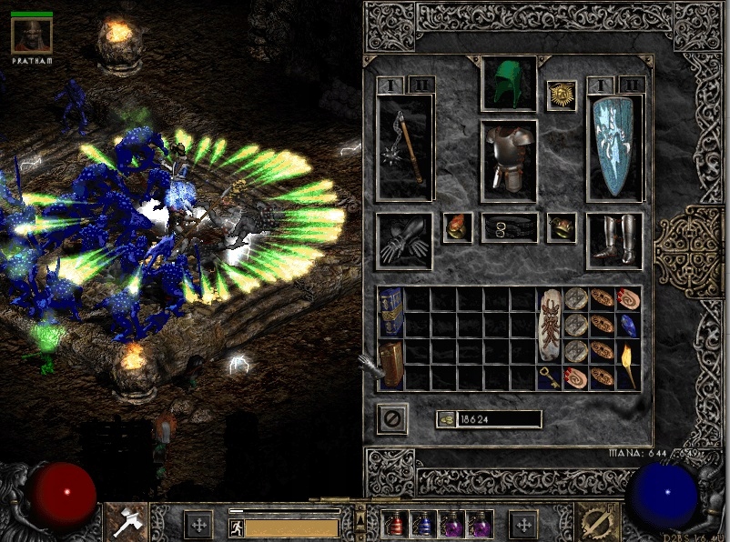 PALA HAMER FULL EQ 99LVL D2 DIABLO2 LADER HRSY HRS