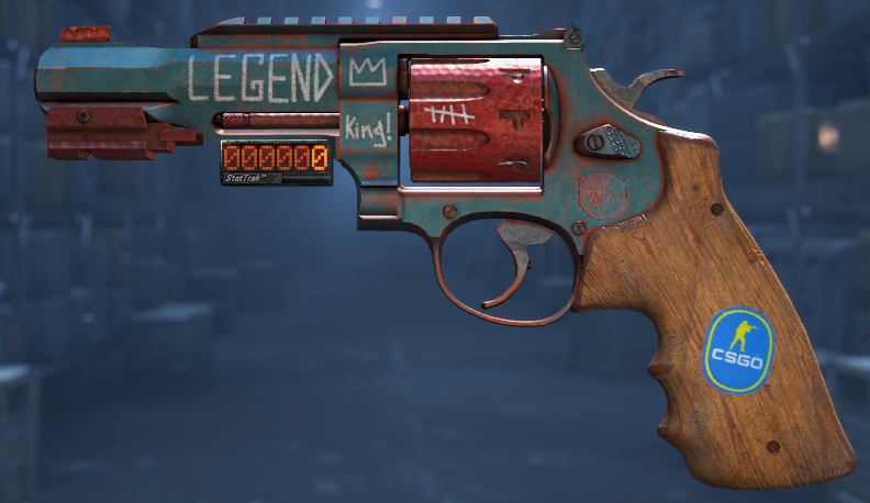 REWOLWER R8 ZŁOMOWISKO Junk Yard STATTRAK CS GO CS2 skin