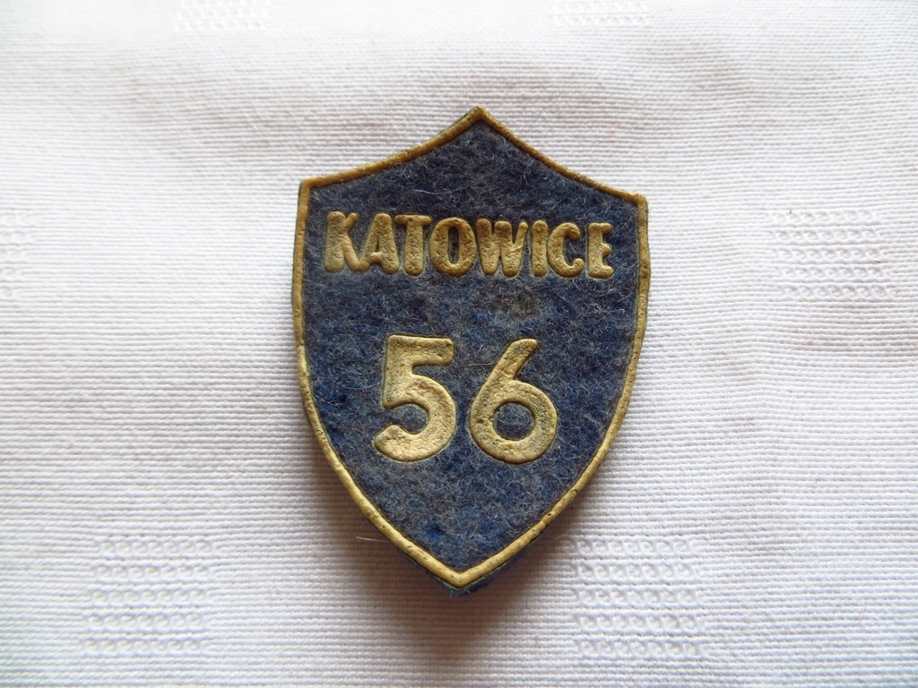 STARA TARCZA SZKOLNA SP 56 KATOWICE PRL-ciekawa- 4