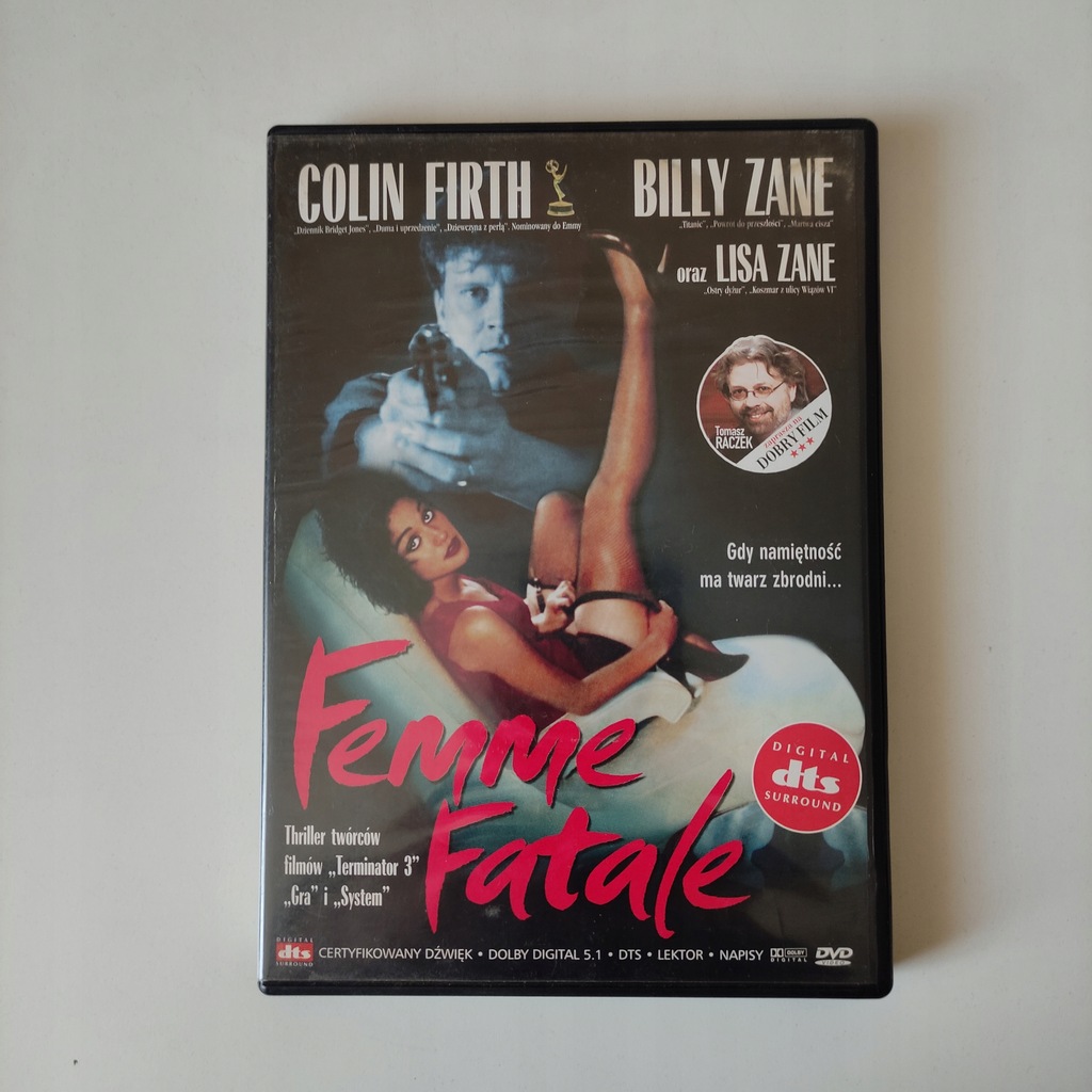 FEMME FATALE - Colin Firth - Billy Zane - DVD -