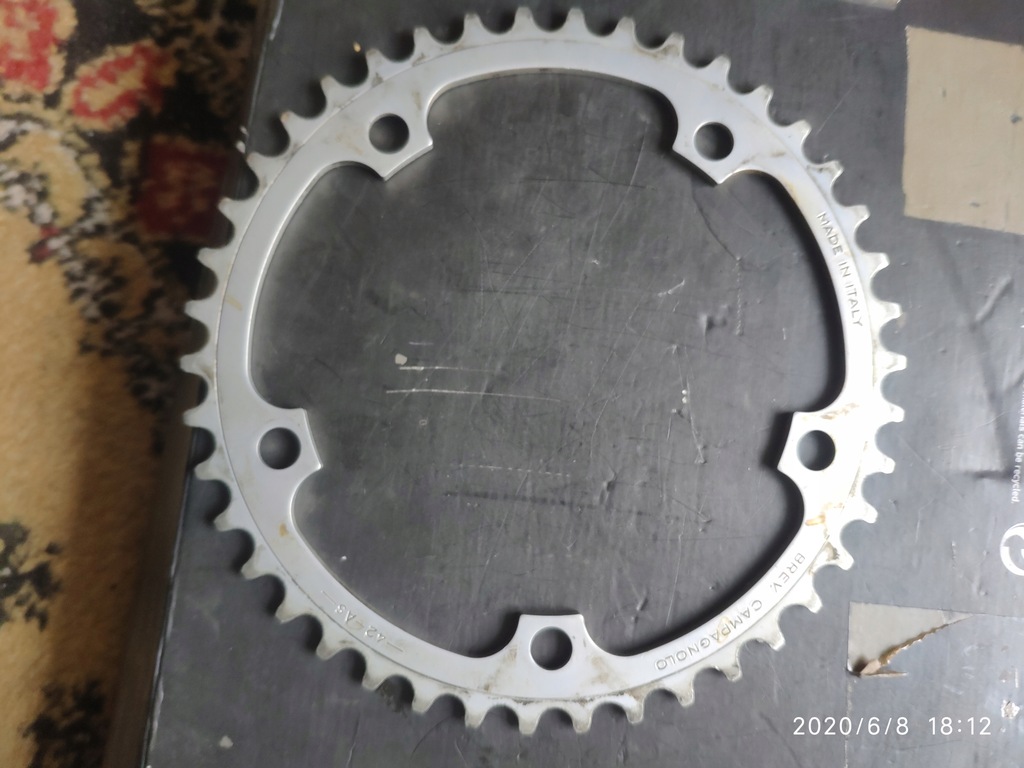 CAMPAGNOLO 42 zęby rozstaw śrub 80 mm