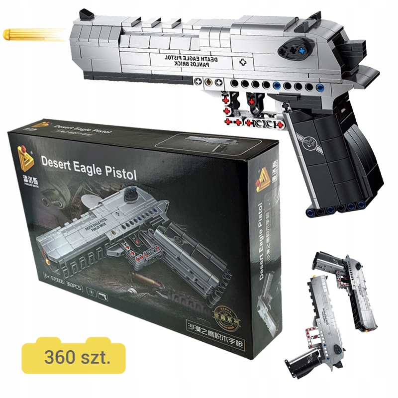 Klocki Pistolet na strzałki EAGLE DESERT LEGO COBI - 11442621770 -  oficjalne archiwum Allegro