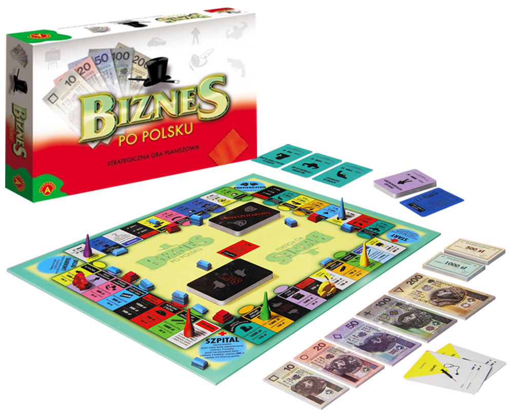 Biznes Po Polsku Gra Eurobiznes Monopol 6636401376 Oficjalne Archiwum Allegro