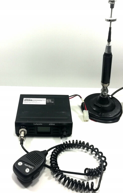 CB RADIO LAFAETTE ATENA + ANTENA LEMM