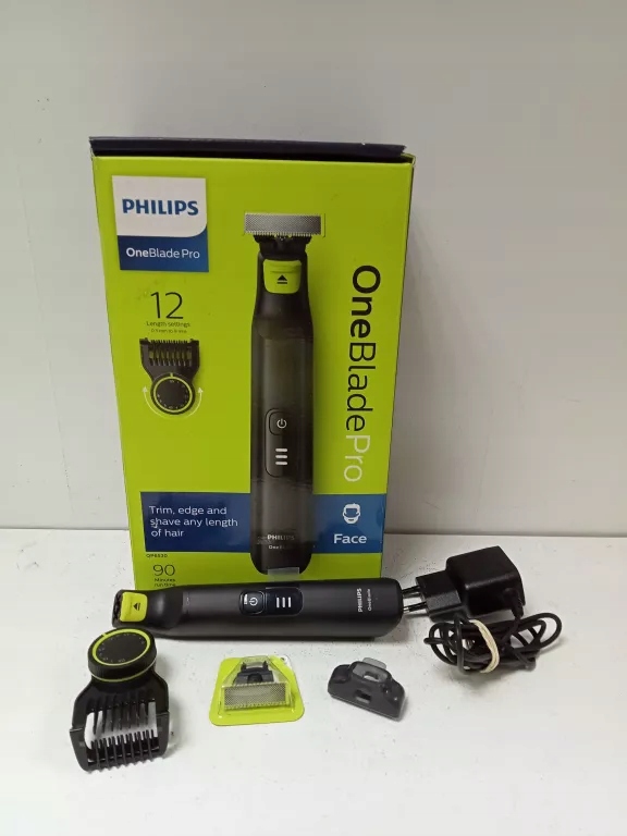 MASZYNKA PHILIPS ONE BLADE PRO QP6530 KOMPLET 12657281103 oficjalne archiwum Allegro