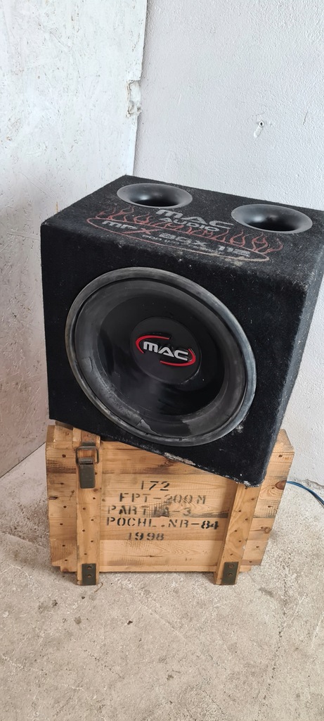 Subwoofer Mac Audio MPX Box 112 800W