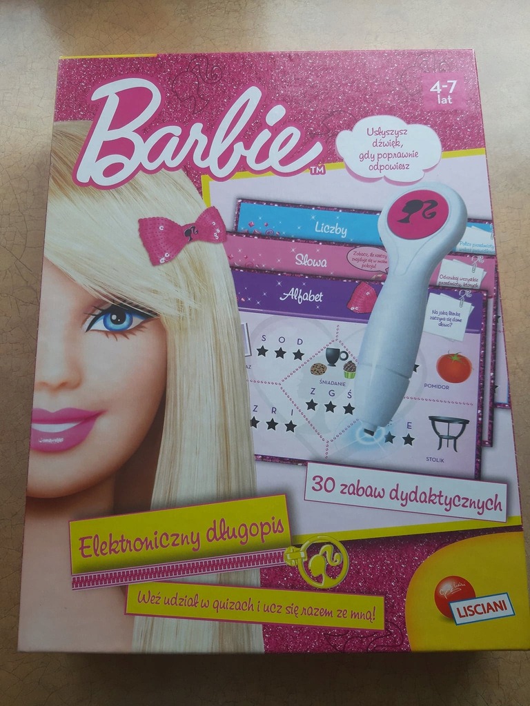 GRY planszowe edukacyjne Barbie. MIKOŁAJ.