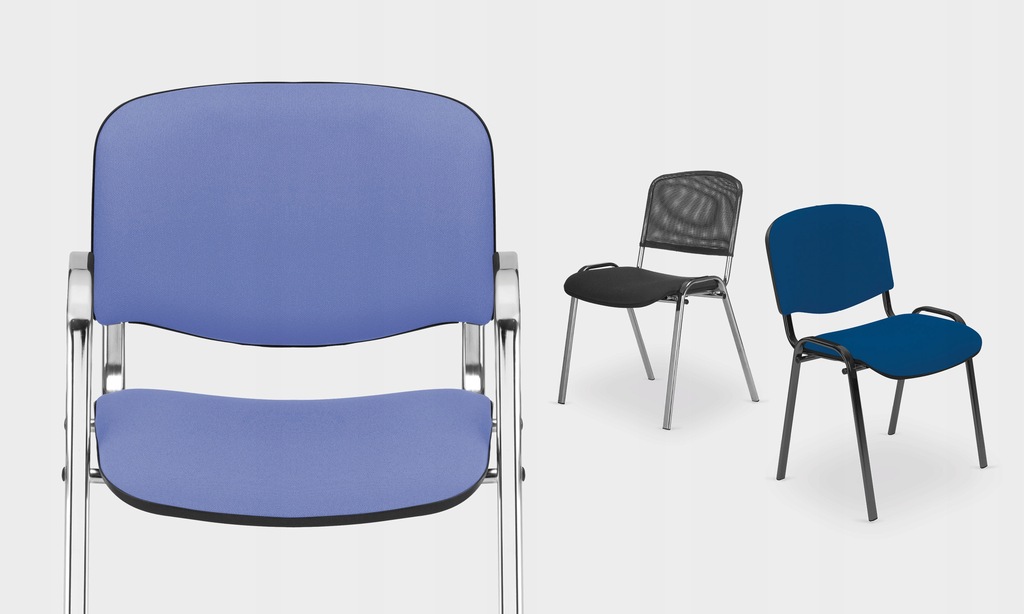 Купить Стул для конференций ISO NEW STYLE, серый рабочий стол: отзывы ...