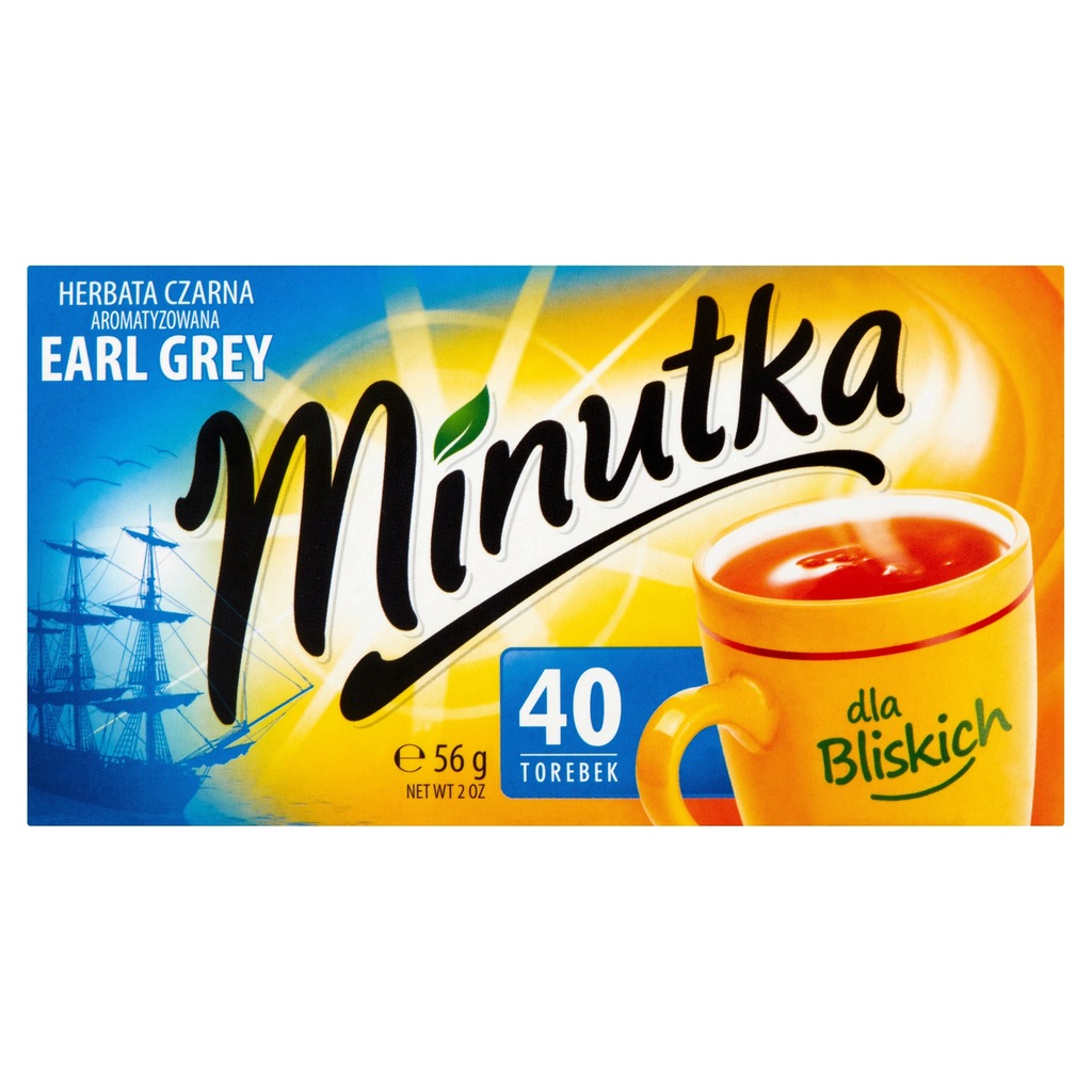 Minutka Earl Grey 56 g (40 torebek)