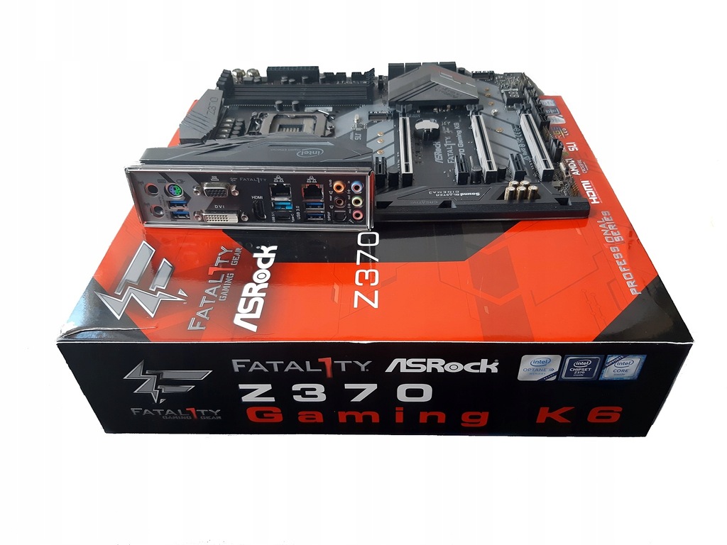 ASRock Fatal1Ty Z370 Gaming K6 1151 DDR4 BIOS Z390 12845041020