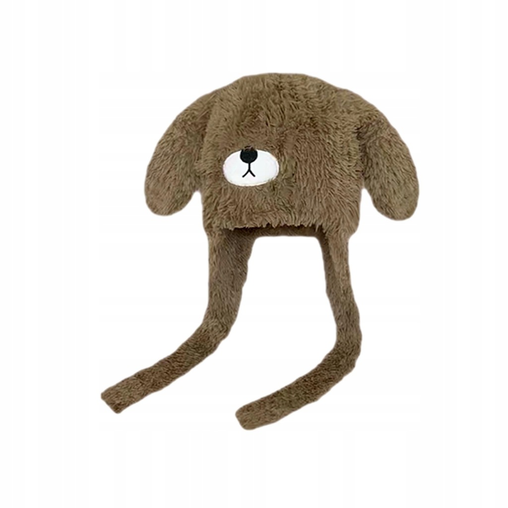 Damska czapka zimowa futrzana wiatroszczelna dziewczęca pluszowa czapka