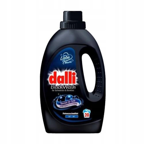 DALLI Black Wash Żel do prania tkanin czarnych, 1,1l