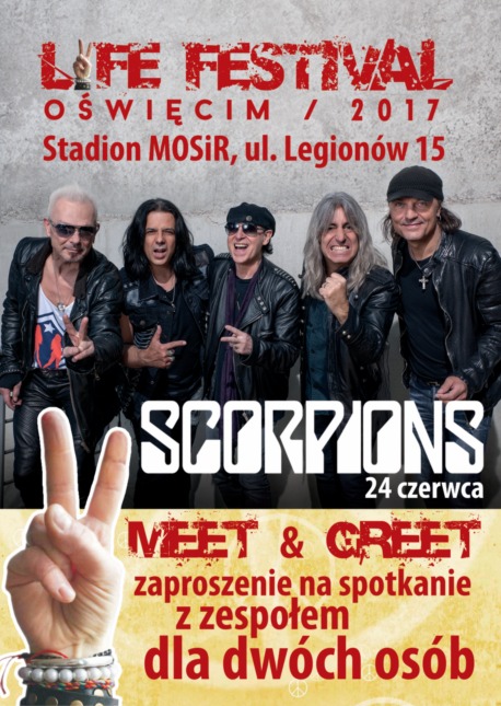 Life Festiwal i spotkanie z zespołem Scorpions!