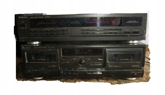 Korektor graficzny Technics SH-GE70 / MAGNETOFON RS-TR373M2